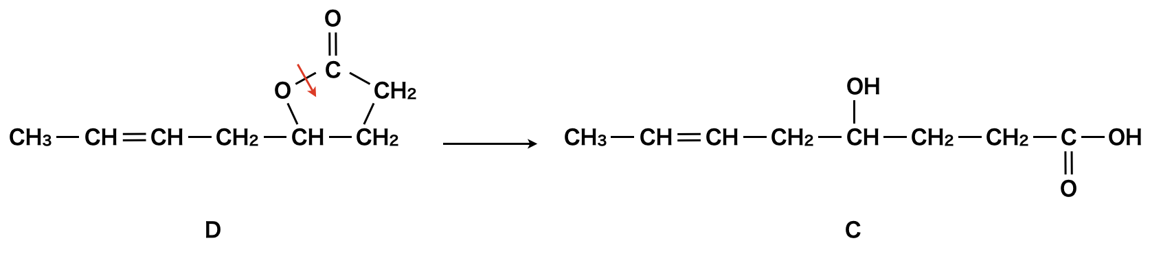 oxidation cleavage reaction